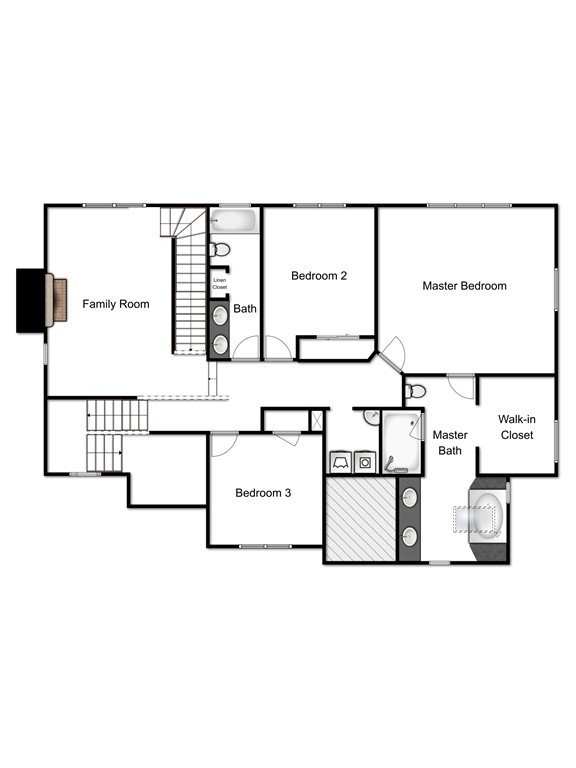 9 Holton Road Lexington, MA 02421 - Photo 23 of 27 a picture of a floor plan