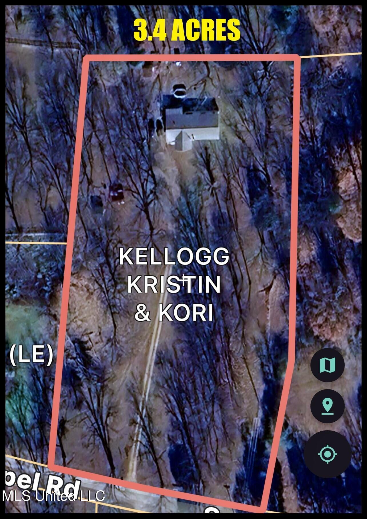 5089 Sees Chapel Road Crenshaw, MS 38621 - Photo 56 of 59 5089 SEES CHAPEL - AERIAL MAP