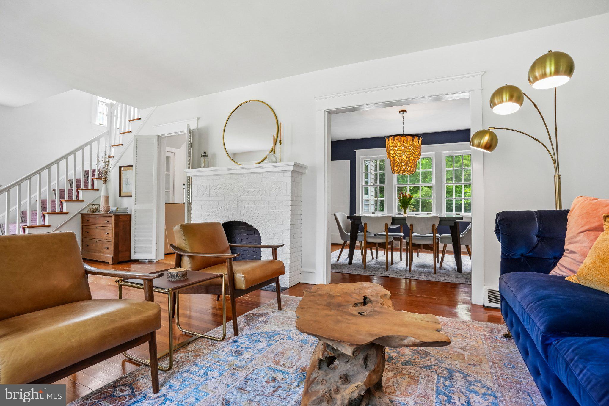 650 Maple Avenue Haddonfield, NJ 08033 - Photo 4 of 31 Charming living space with elegant details.