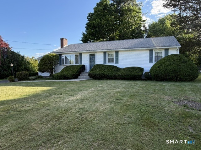 53 Goodwin Drive Somers, CT 06071 - Photo 1 of 22 a view of a yard in front of a house