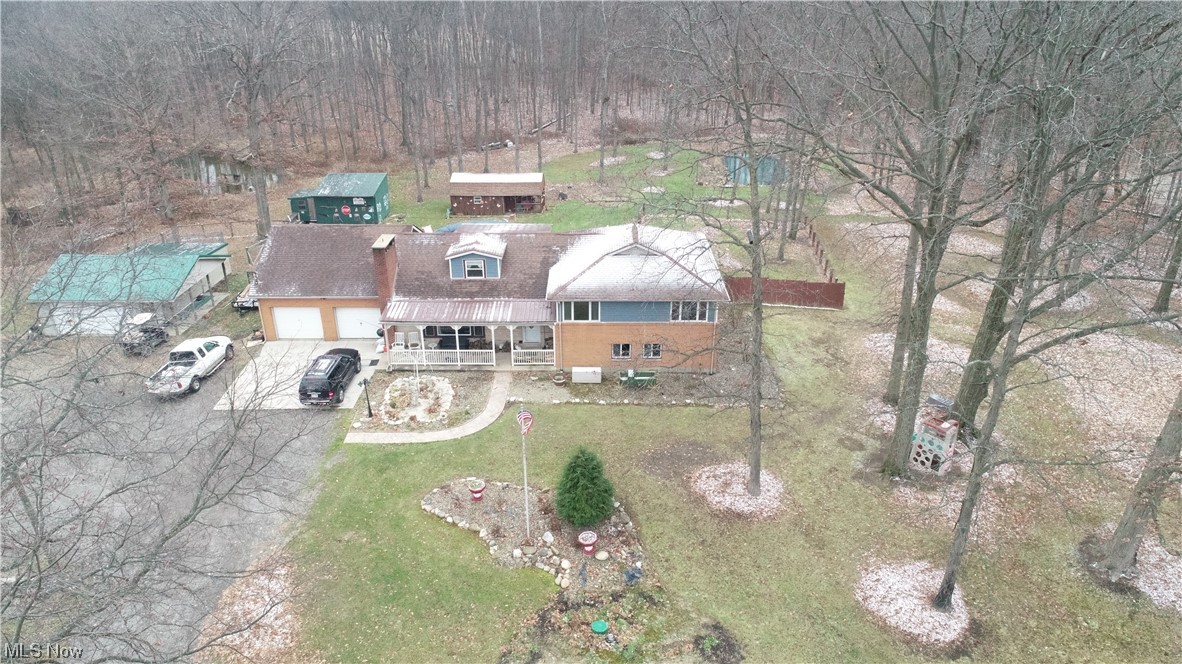 3096 Wayland Road Diamond, OH 44412 - Photo 2 of 26 View of drone / aerial view
