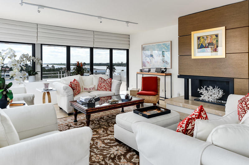 2155 Ibis Isle Road East, Unit TE Palm Beach, FL 33480 - Photo 5 of 39 Living Room S , ICW Views