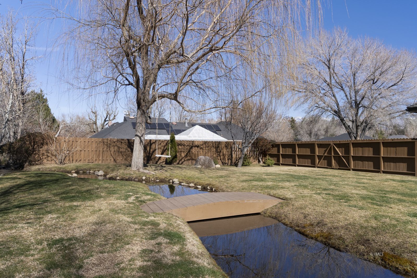 233 Mt Tom Road Bishop, CA 93514 - Photo 16 of 35 Backyard with Creek