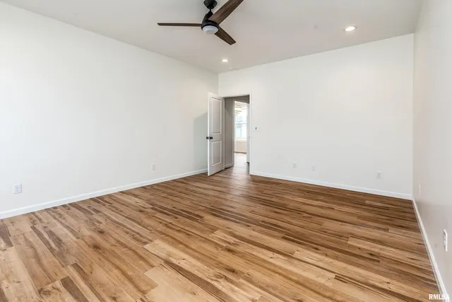 wooden floor in an empty room