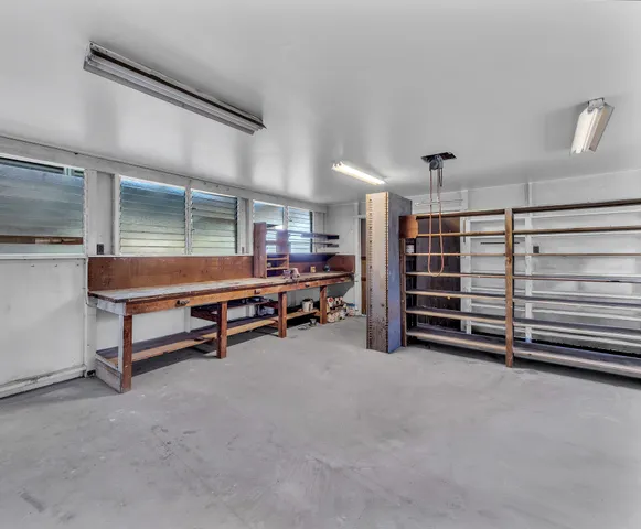 a view of a lake with houses