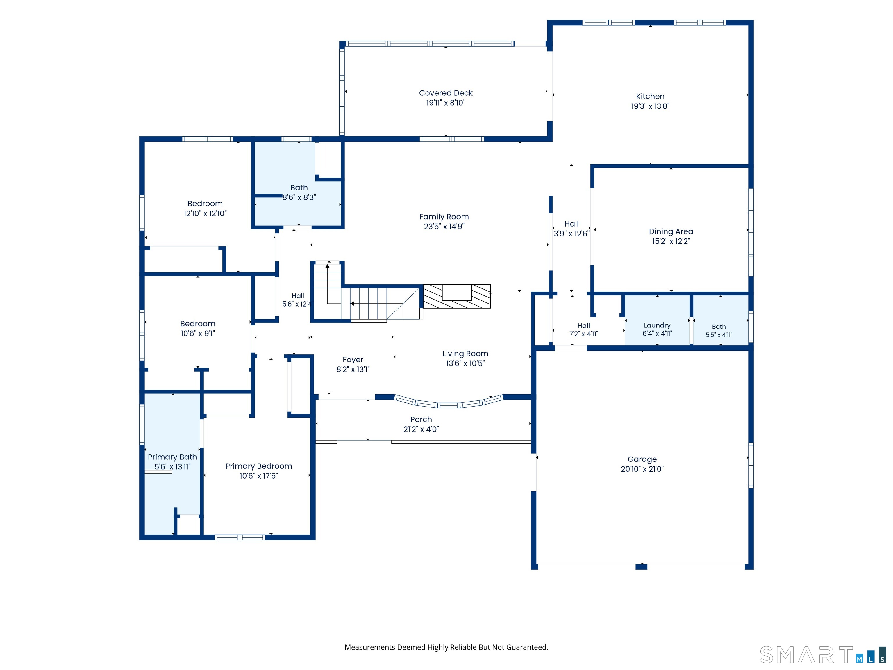46 Stonegate Drive Wethersfield, CT 06109 - Photo 34 of 36 MAIN FLOOR- FLOOR PLAN