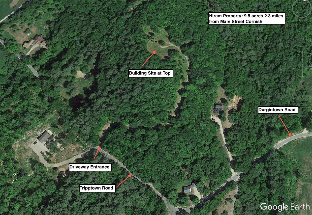 0 Durgintown Road Hiram, ME 04041 - Photo 22 of 22 0 Durgintown Road with arrows