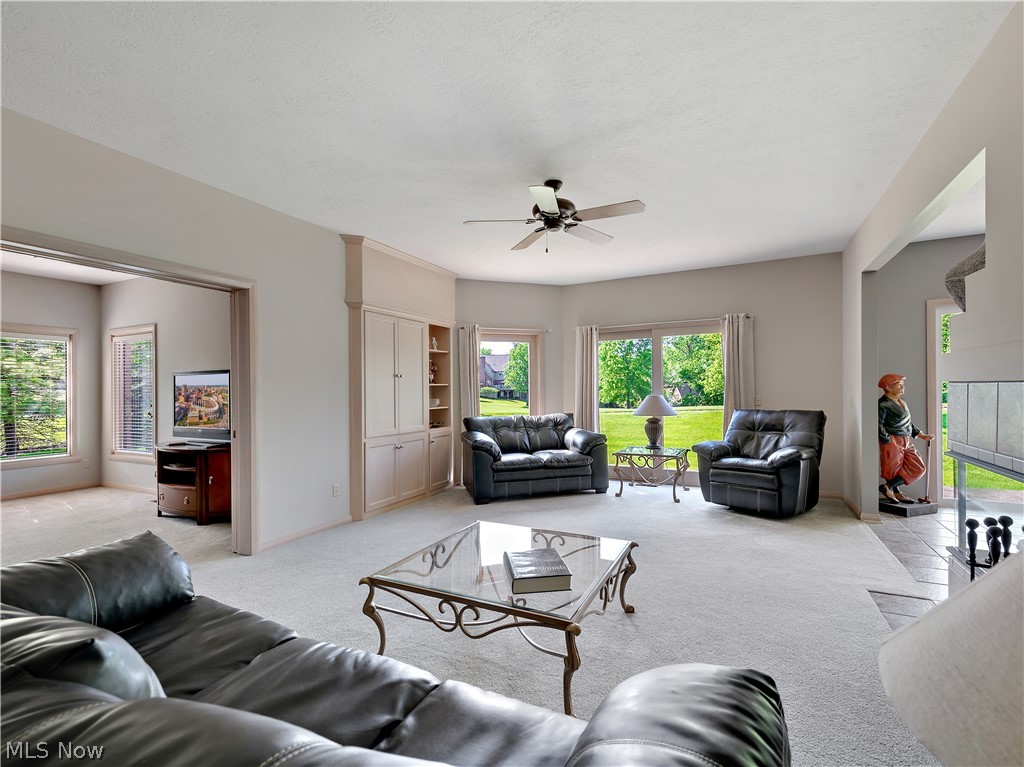 6137 Isley Road Northwest Canton, OH 44718 - Photo 5 of 35 Living room with built-in storage.