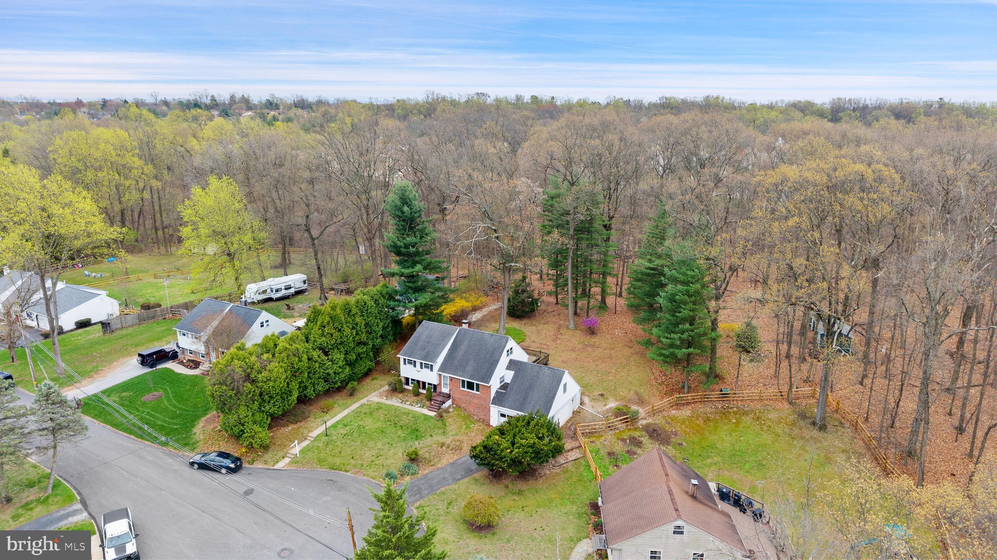 117 Spring Road Malvern, PA 19355 - Photo 2 of 25 an aerial view of residential house with outdoor space