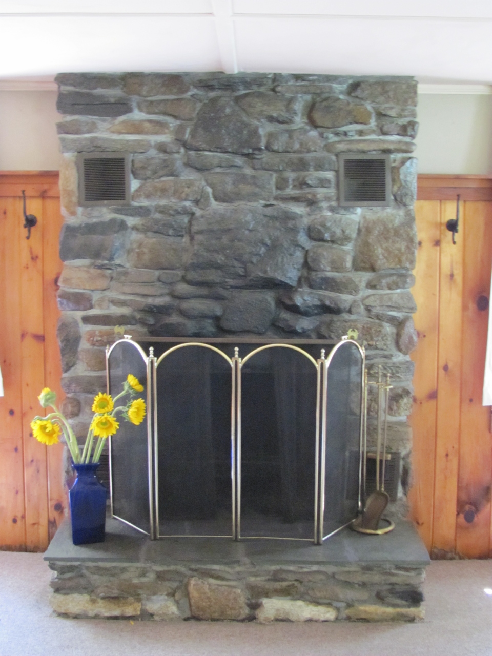 13 Cooper Creek Road Tyringham, MA 01238 - Photo 31 of 32 fireplace in Living Room