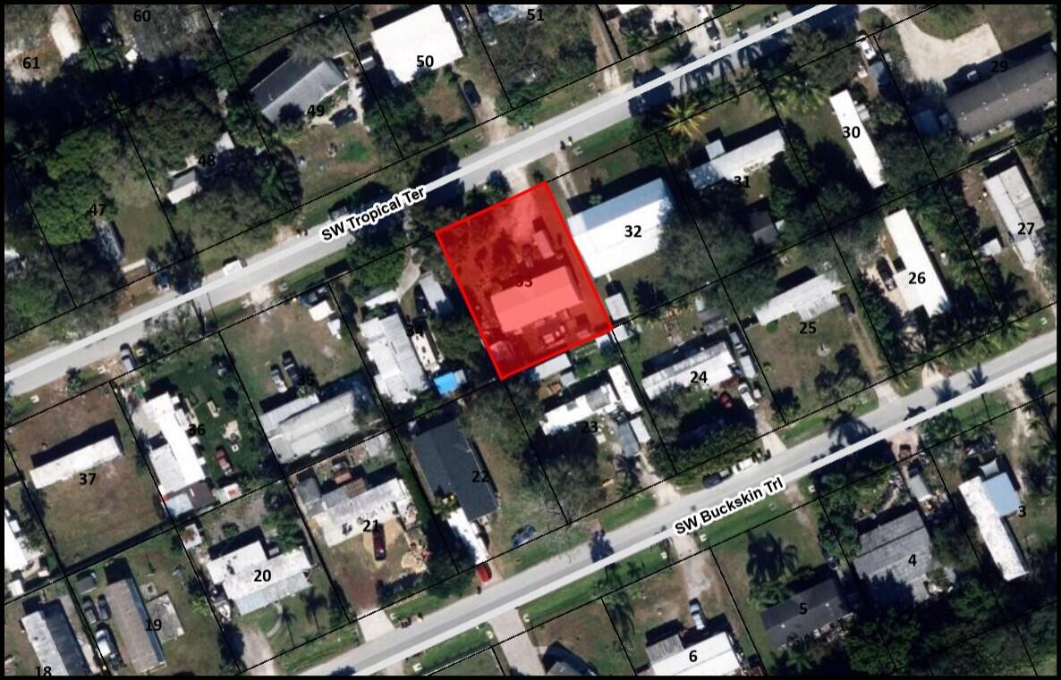 1186 Southwest Tropical Terrace Stuart, FL 34997 - Photo 26 of 27 Satellite view