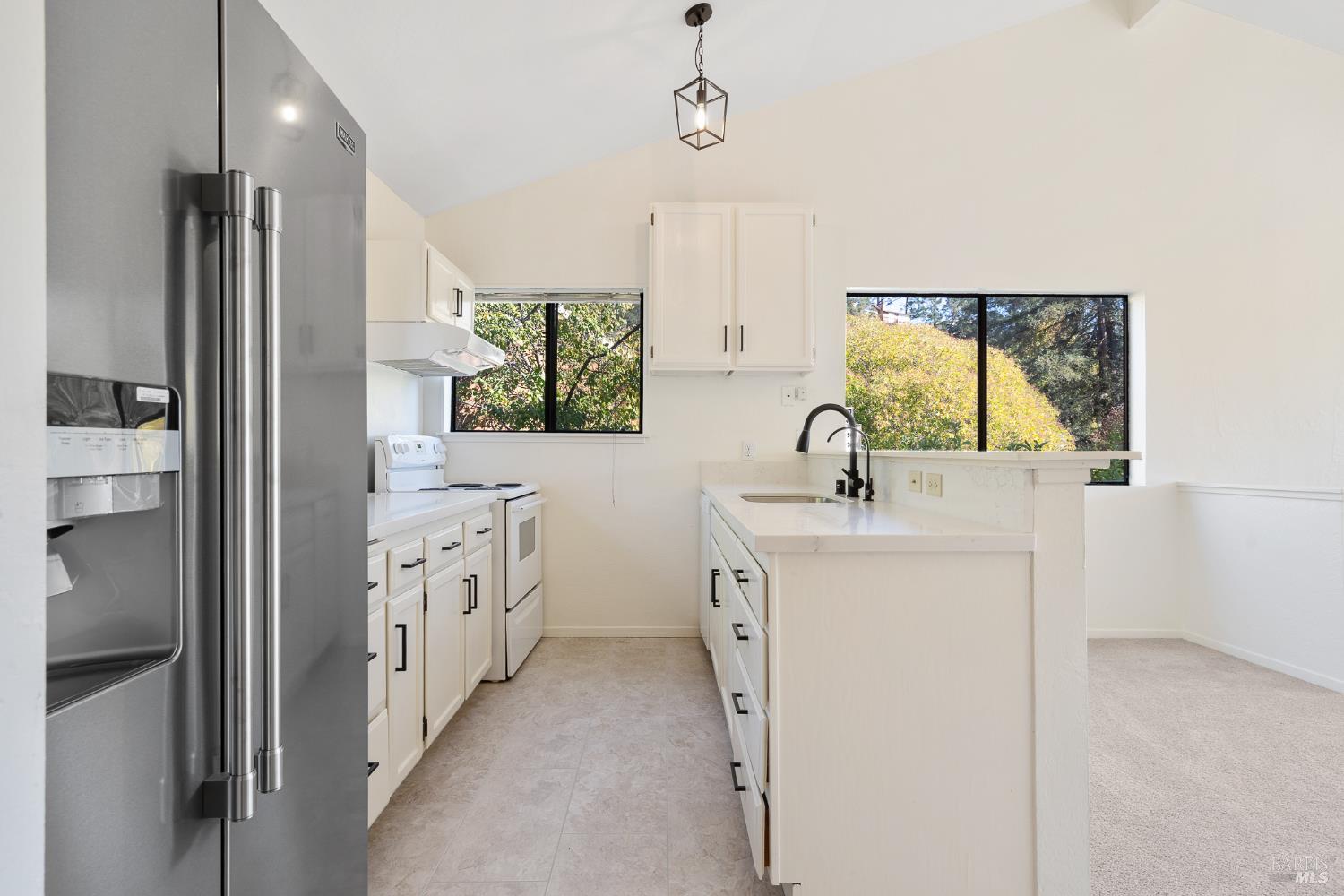 171 Glen Park Avenue San Rafael, CA 94901 - Photo 2 of 27 a bathroom with 2 sink and a mirror
