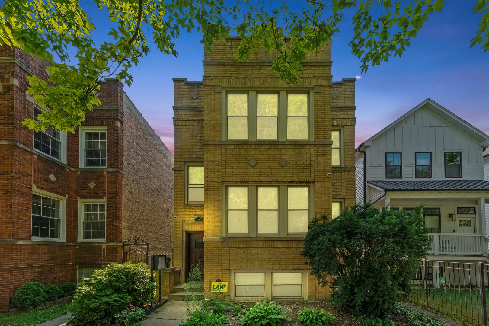 4846 North Keystone Avenue, Unit 2 Chicago, IL 60630 - Photo 2 of 12 a front view of a house