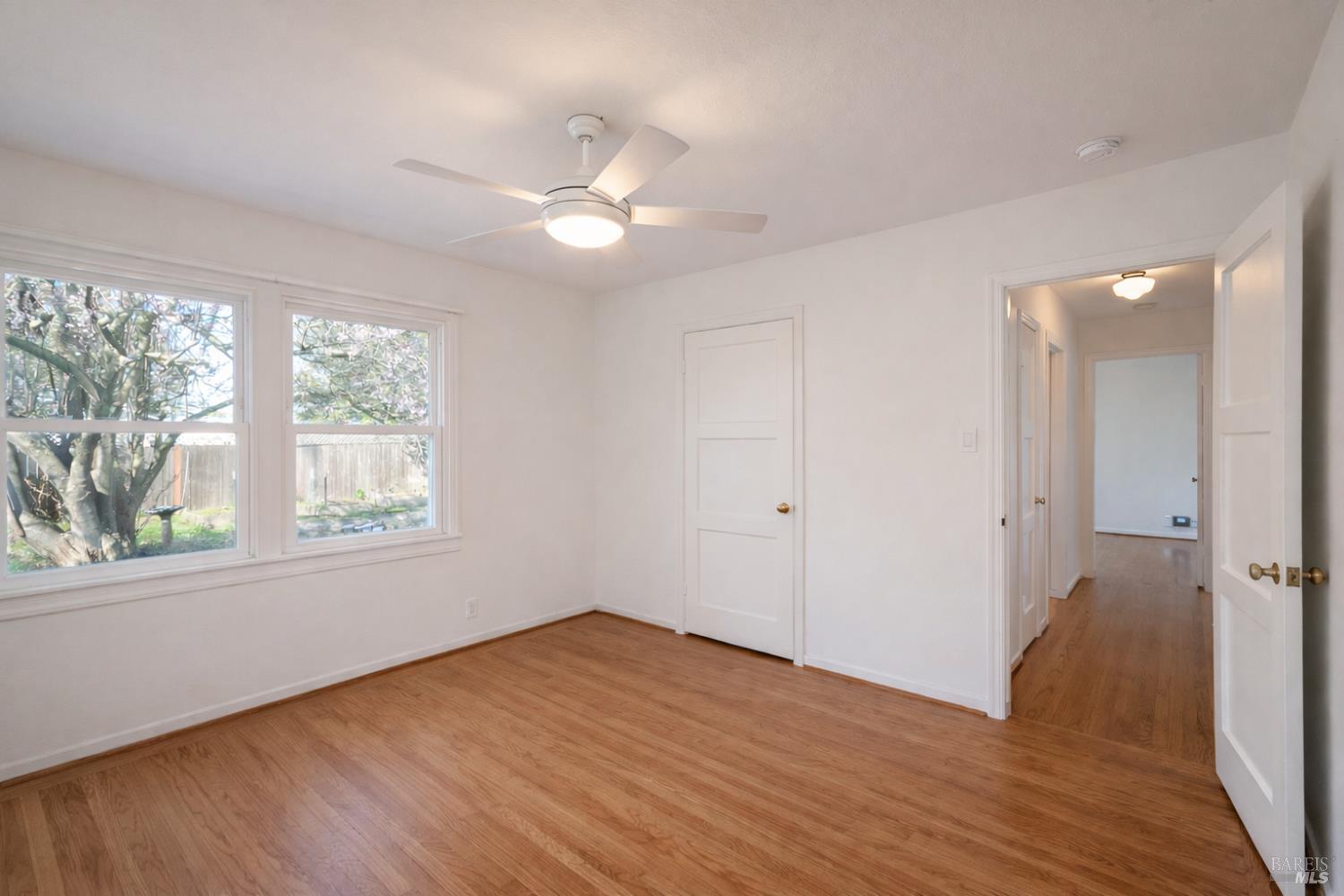 2149 Humboldt Street Santa Rosa, CA 95404 - Photo 18 of 24 Left side bedroom. Digitally altered to turn on the lights.