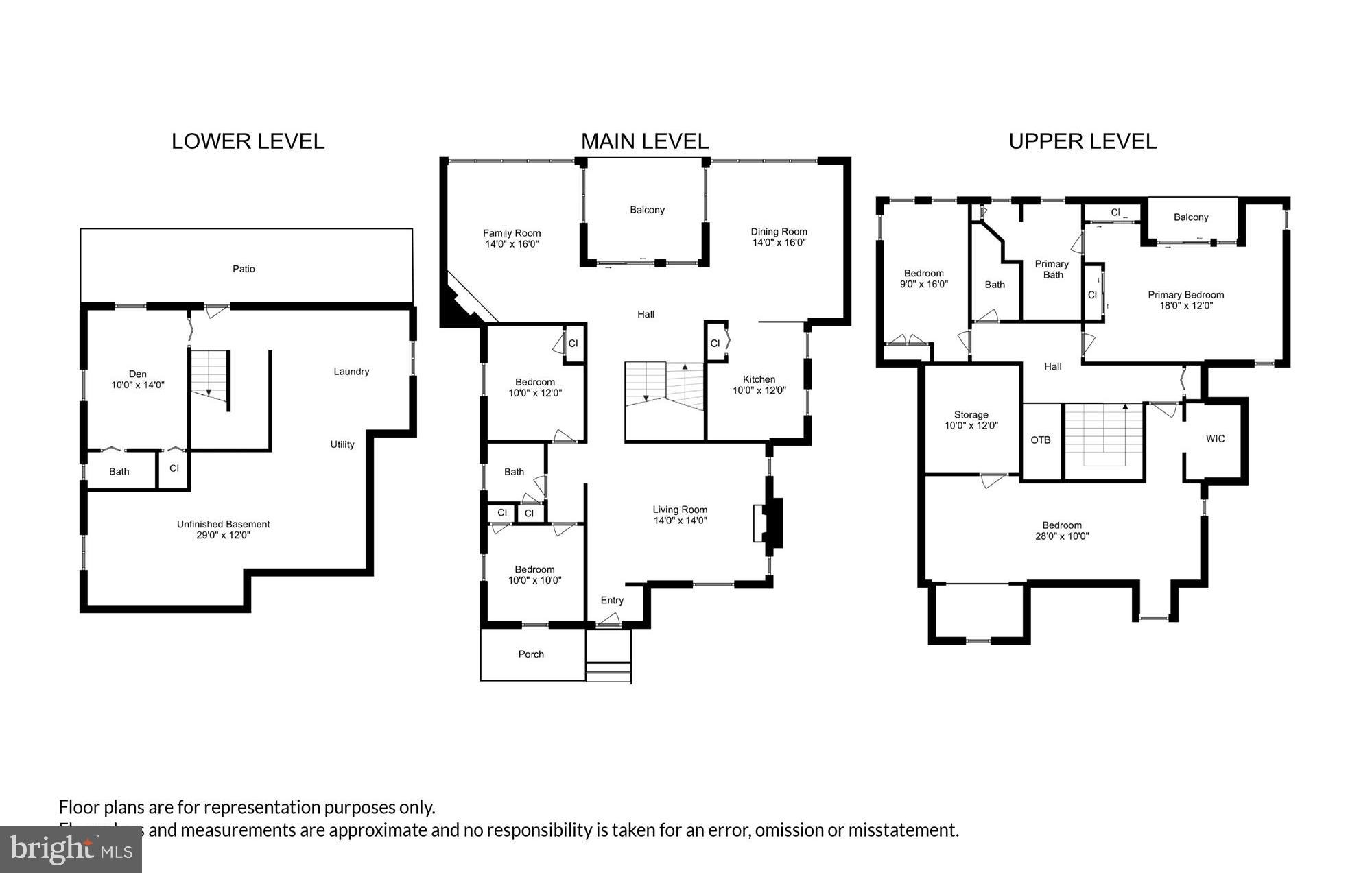 6424 Ridge Drive Bethesda, MD 20816 - Photo 66 of 69 Floor Plan Ridge Rd