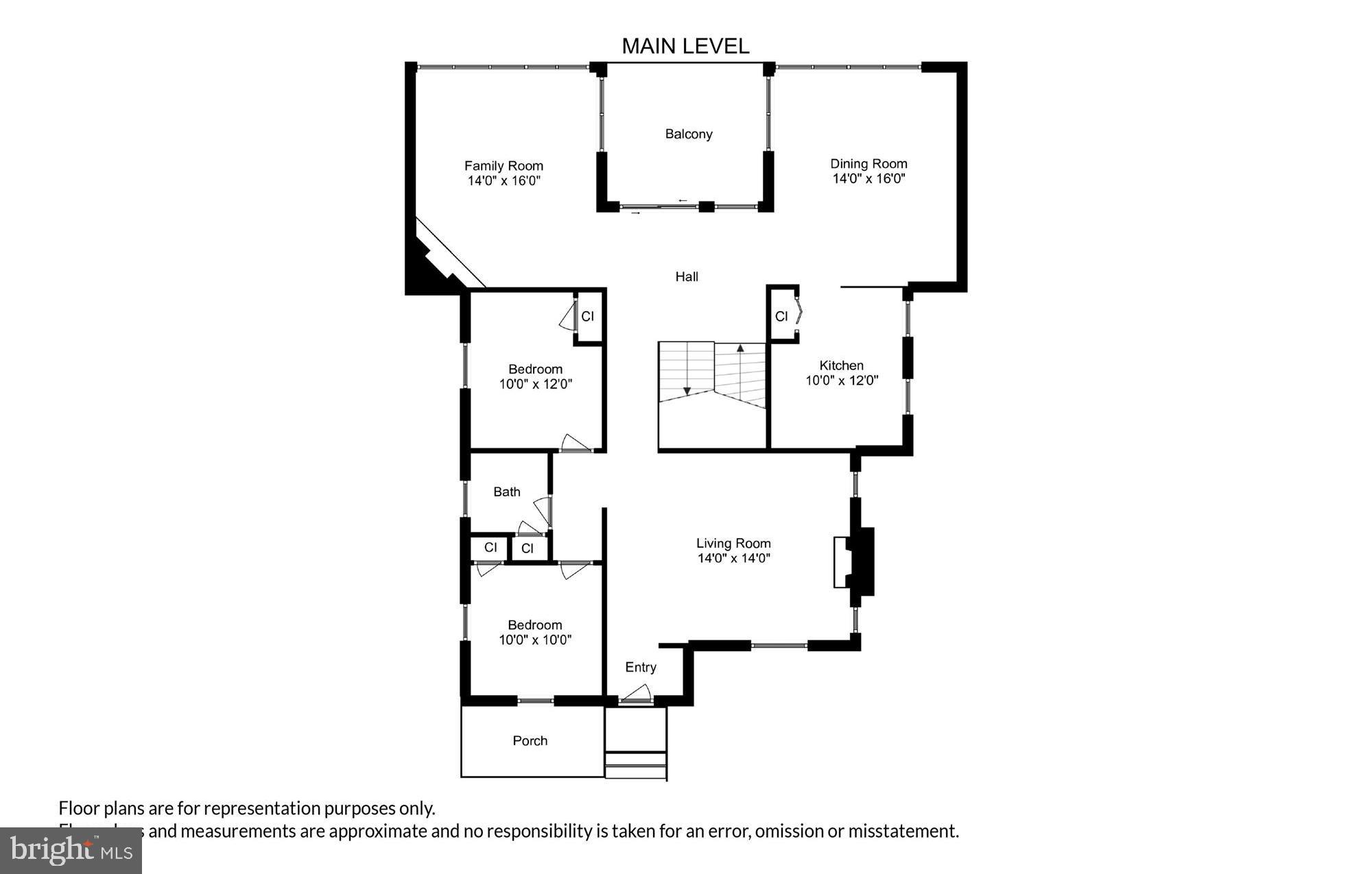 6424 Ridge Drive Bethesda, MD 20816 - Photo 67 of 69 Main Level Floor Plan