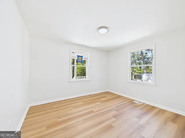 a view of empty room