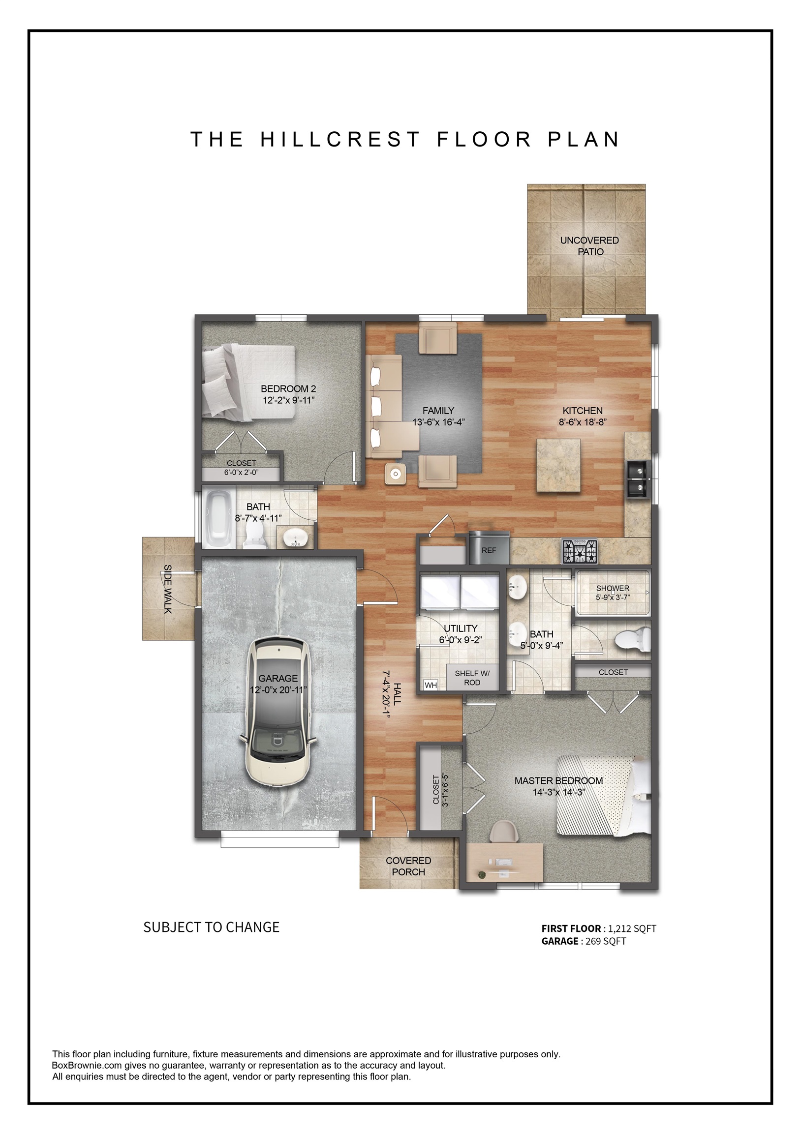 2463 Revere Road, Unit A Grand Junction, CO 81505 - Photo 12 of 13 a picture of a floor plan
