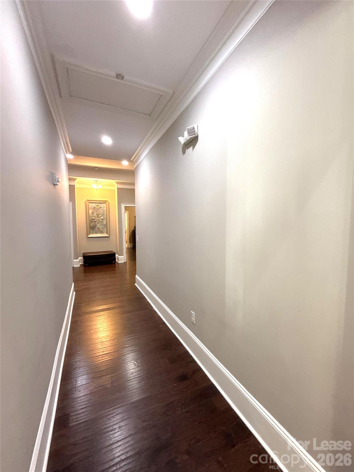 13931 Thompson Road Charlotte, NC 28227 - Photo 26 of 43 a view of gallery with wooden floor
