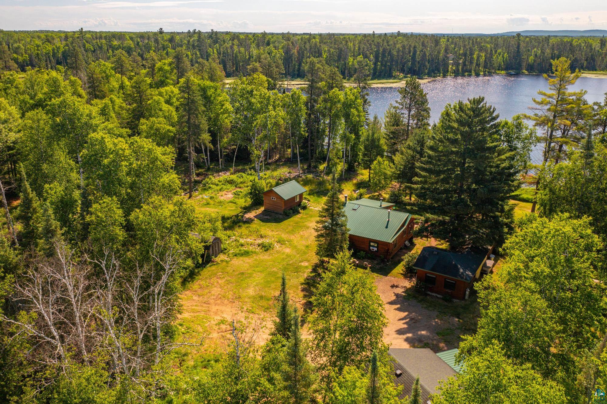 3420 Dewees Road Babbitt, MN 55706 - Photo 40 of 58 View of property with surrounding forest and Isaac Lake.