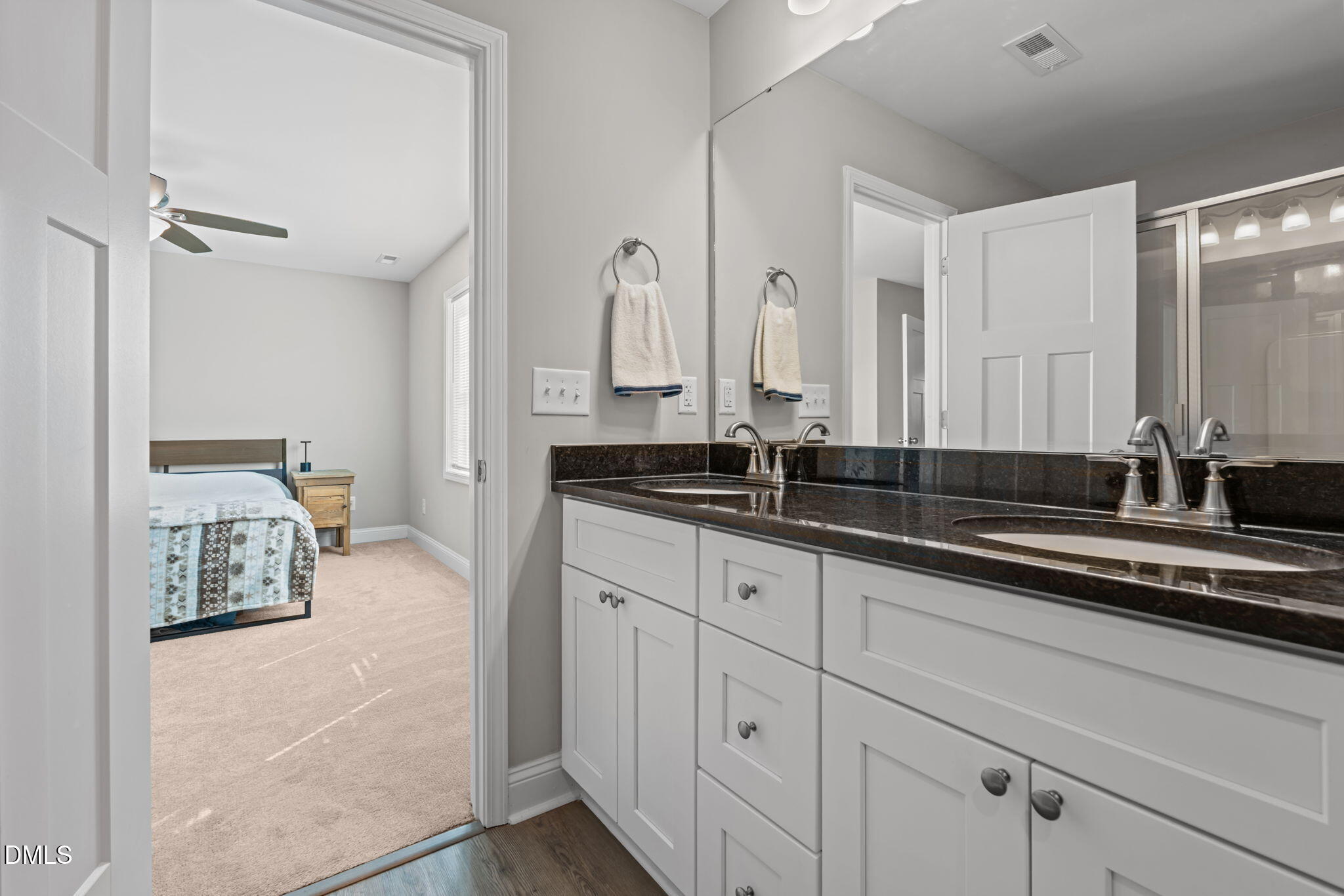 904 Allstar Avenue Cameron, NC 28326 - Photo 21 of 34 a bathroom with a sink and a mirror
