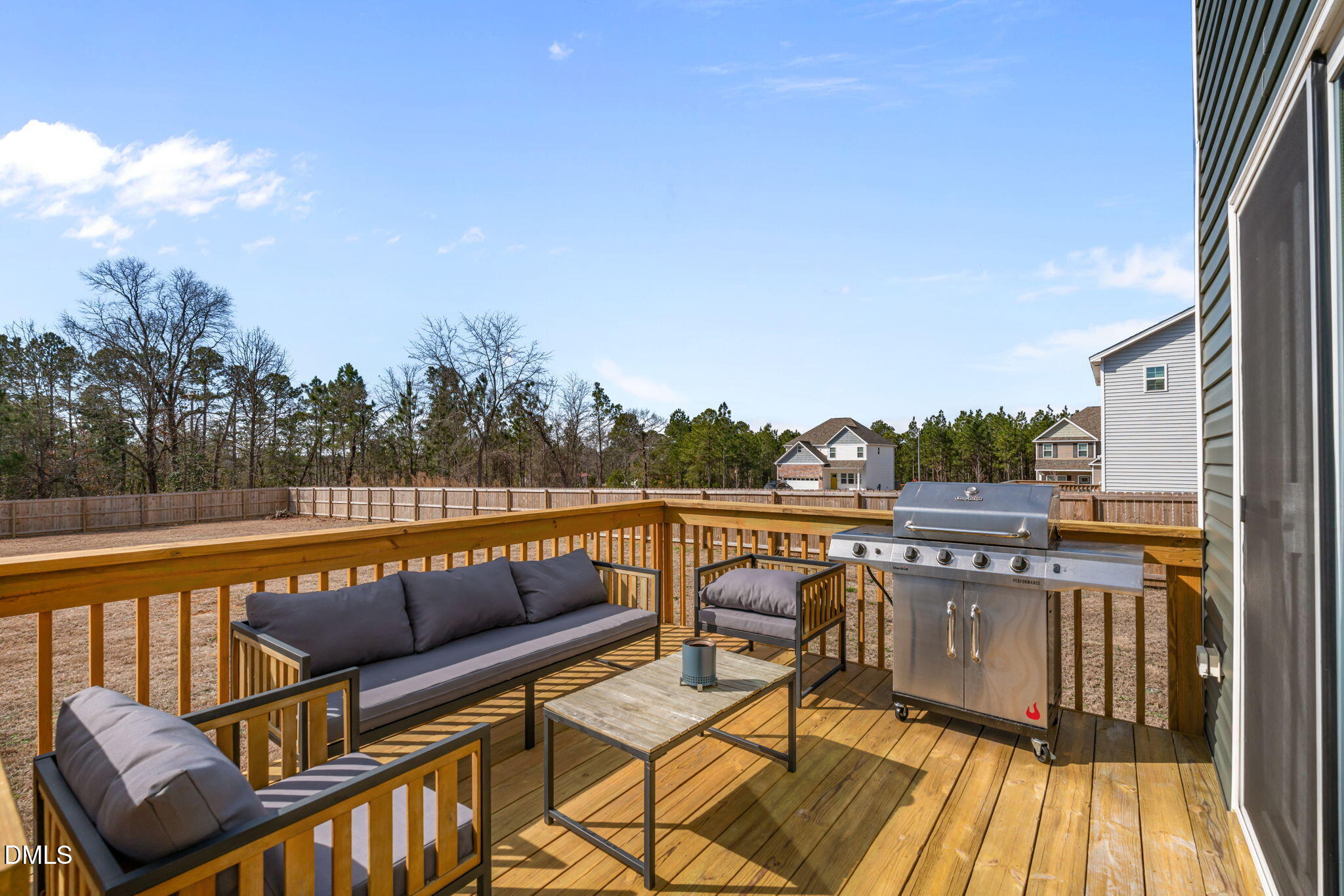 904 Allstar Avenue Cameron, NC 28326 - Photo 24 of 34 a terrace with outdoor seating and city view