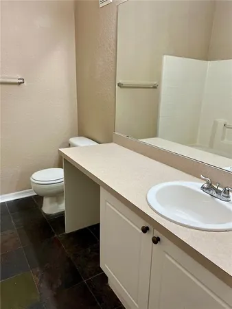a bathroom with a sink and a toilet