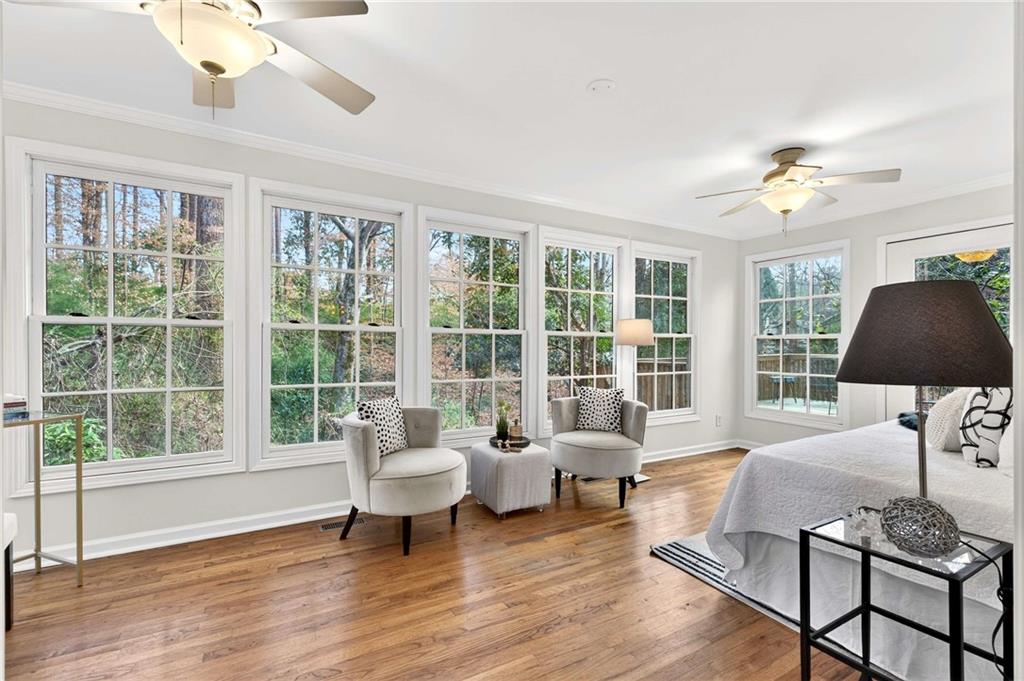 421 Emory Drive Northeast Atlanta, GA 30307 - Photo 18 of 42 a living room with furniture and a window