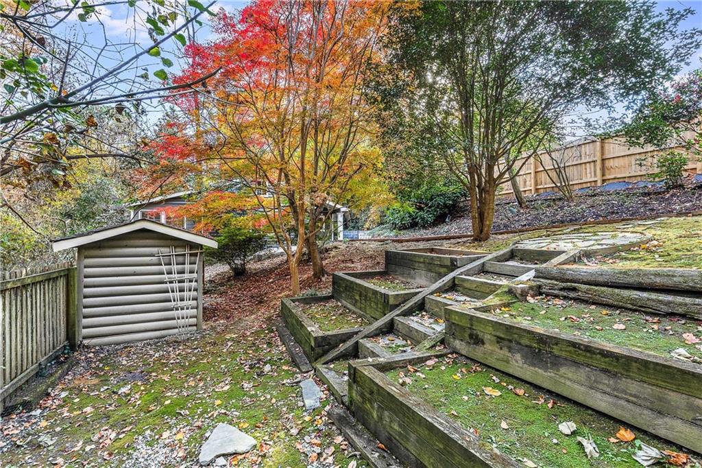 421 Emory Drive Northeast Atlanta, GA 30307 - Photo 32 of 42 a view of a swimming pool with a patio