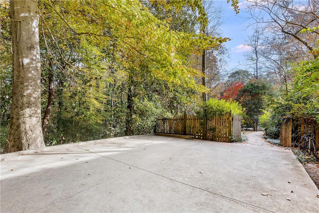 421 Emory Drive Northeast Atlanta, GA 30307 - Photo 37 of 42 a view of a yard with plants and trees