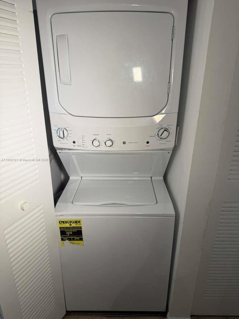 133 Northeast 2nd Avenue, Unit 617 Miami, FL 33132 - Photo 15 of 38 a close up view of washer and dryer