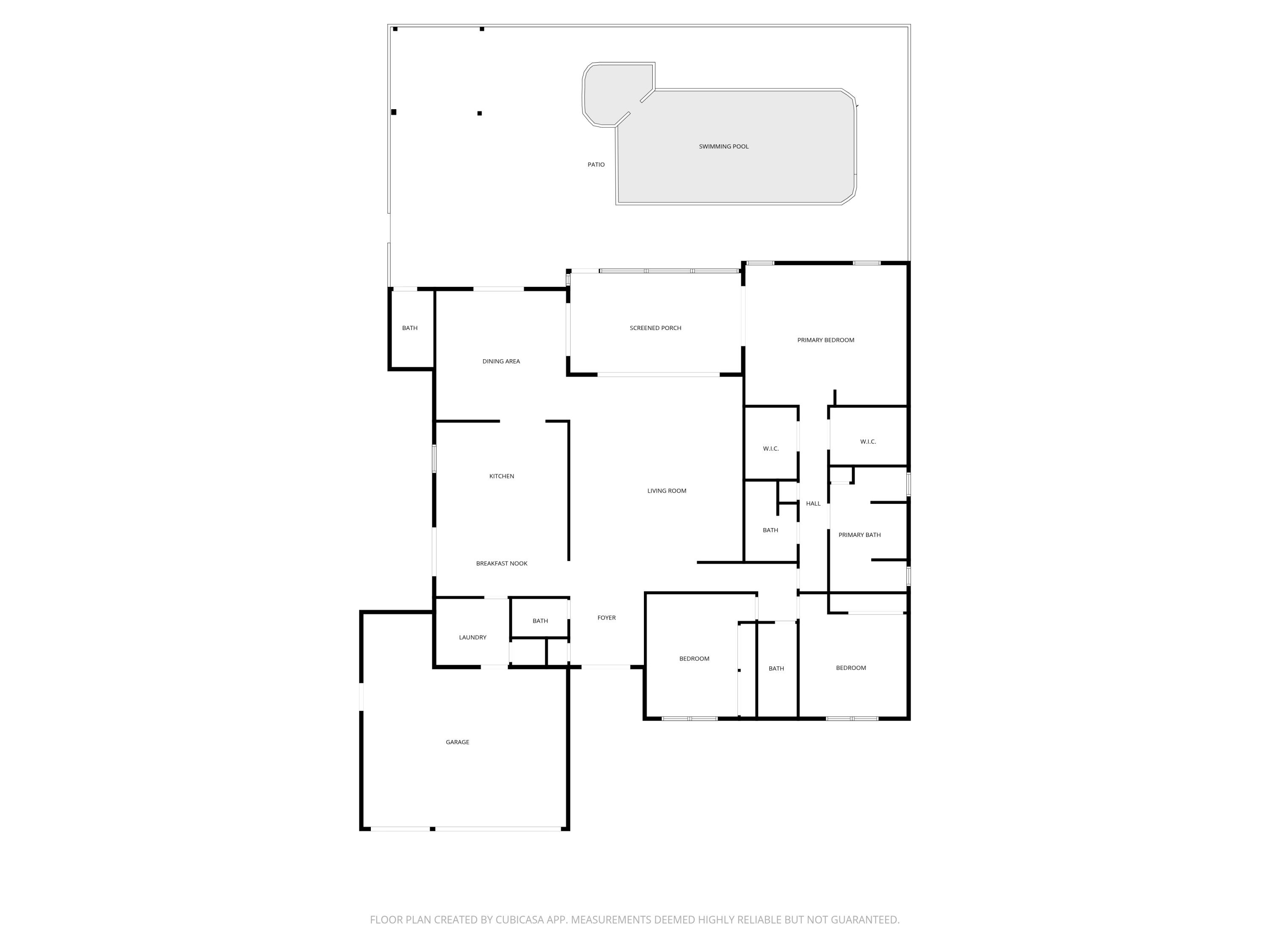 8505 Northwest 77th Street Tamarac, FL 33321 - Photo 57 of 57 2D Floor Plan for 8505 Northwest 77th St