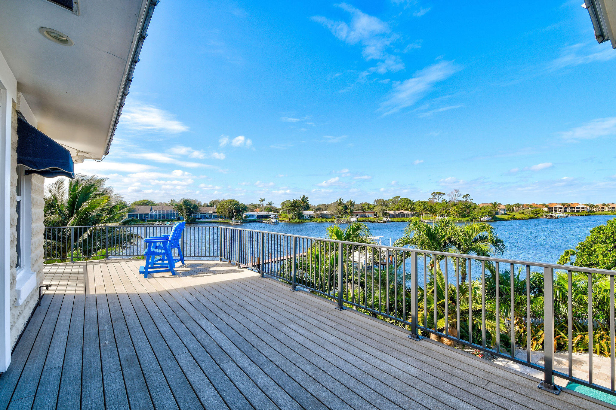 4980 County Line Road Tequesta, FL 33469 - Photo 23 of 56 New Balcony Deck off Master Bedroom