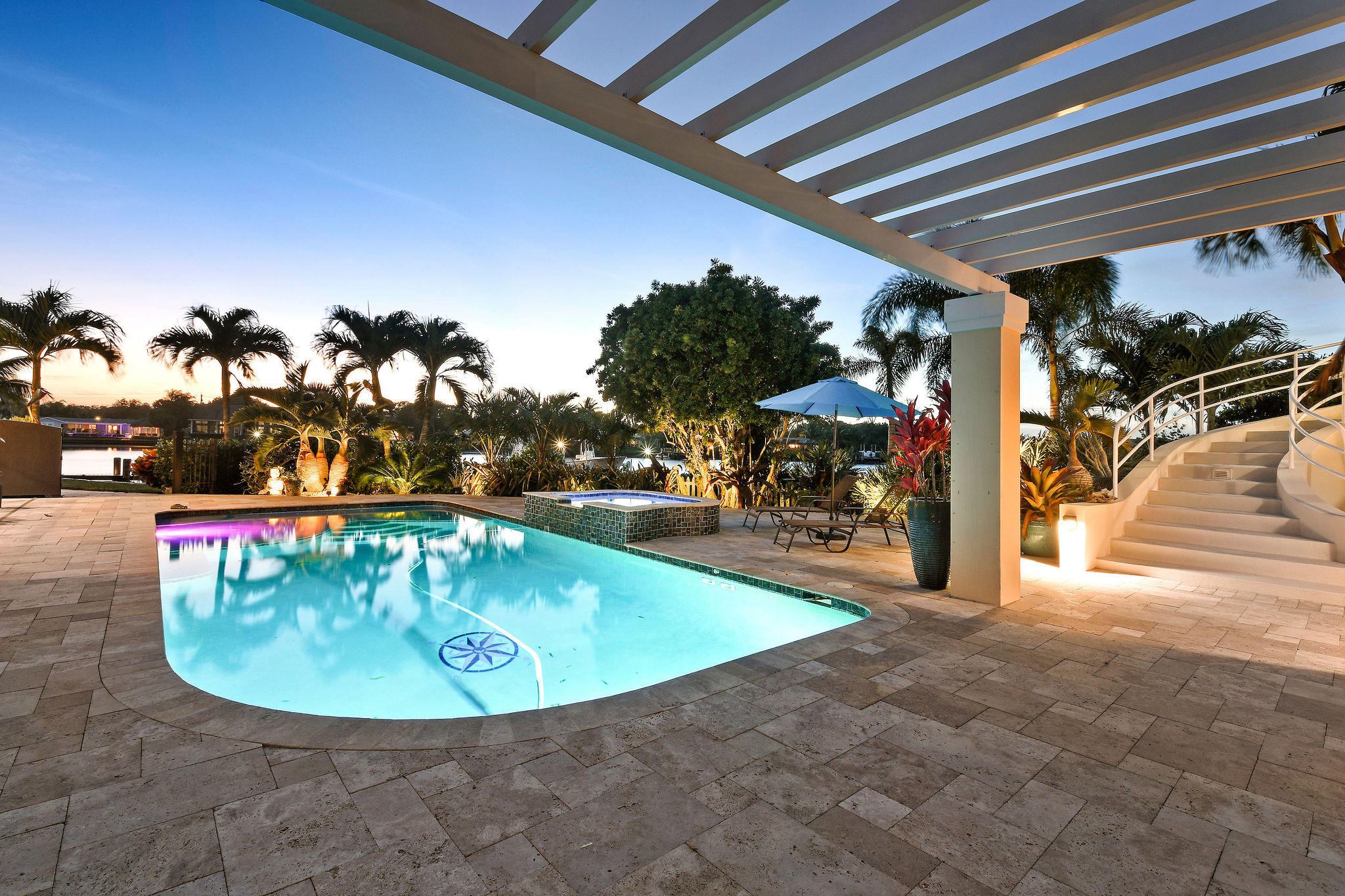 4980 County Line Road Tequesta, FL 33469 - Photo 51 of 56 sunset views