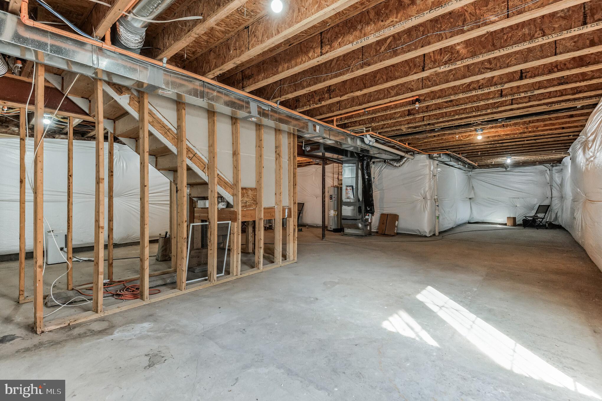 14920 Schall Road Accokeek, MD 20607 - Photo 39 of 39 Unfinished Basement
