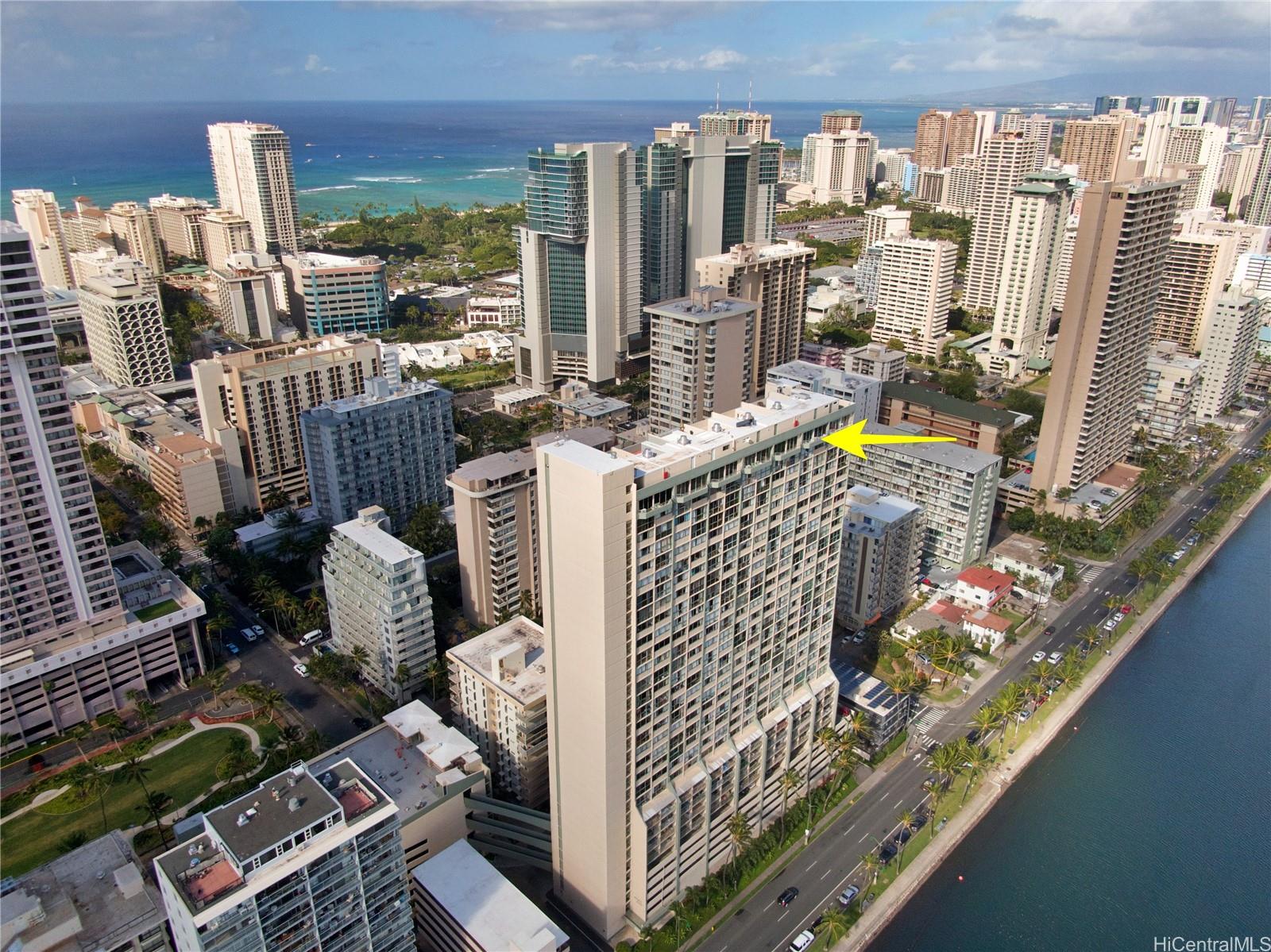 2211 Ala Wai Boulevard, Unit P6 Honolulu, HI 96815 - Photo 2 of 24 a view of city from balcony