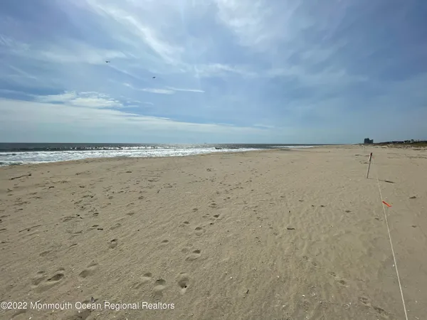 a view of beach with small space