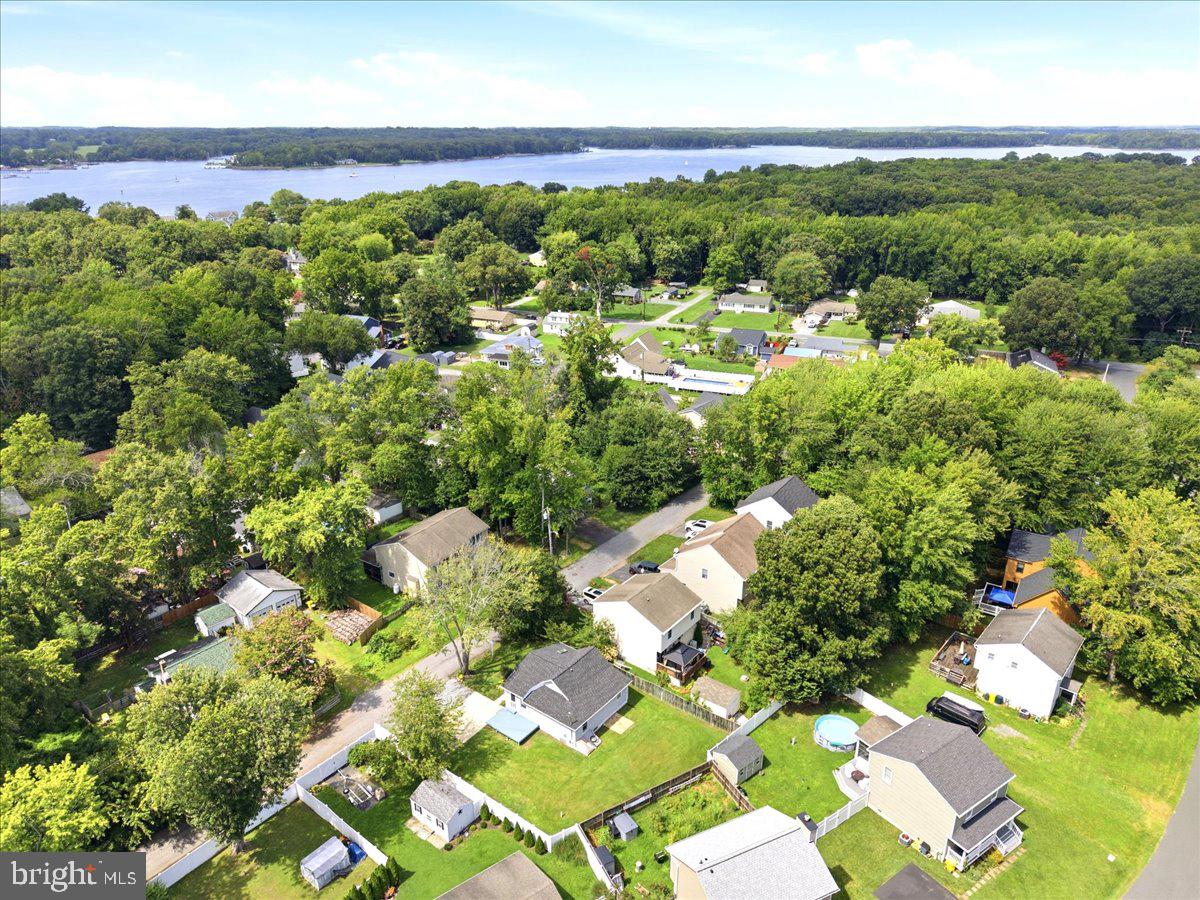 4911 Magnolia Ridge Road Shady Side, MD 20764 - Photo 35 of 41 Aerial with Water