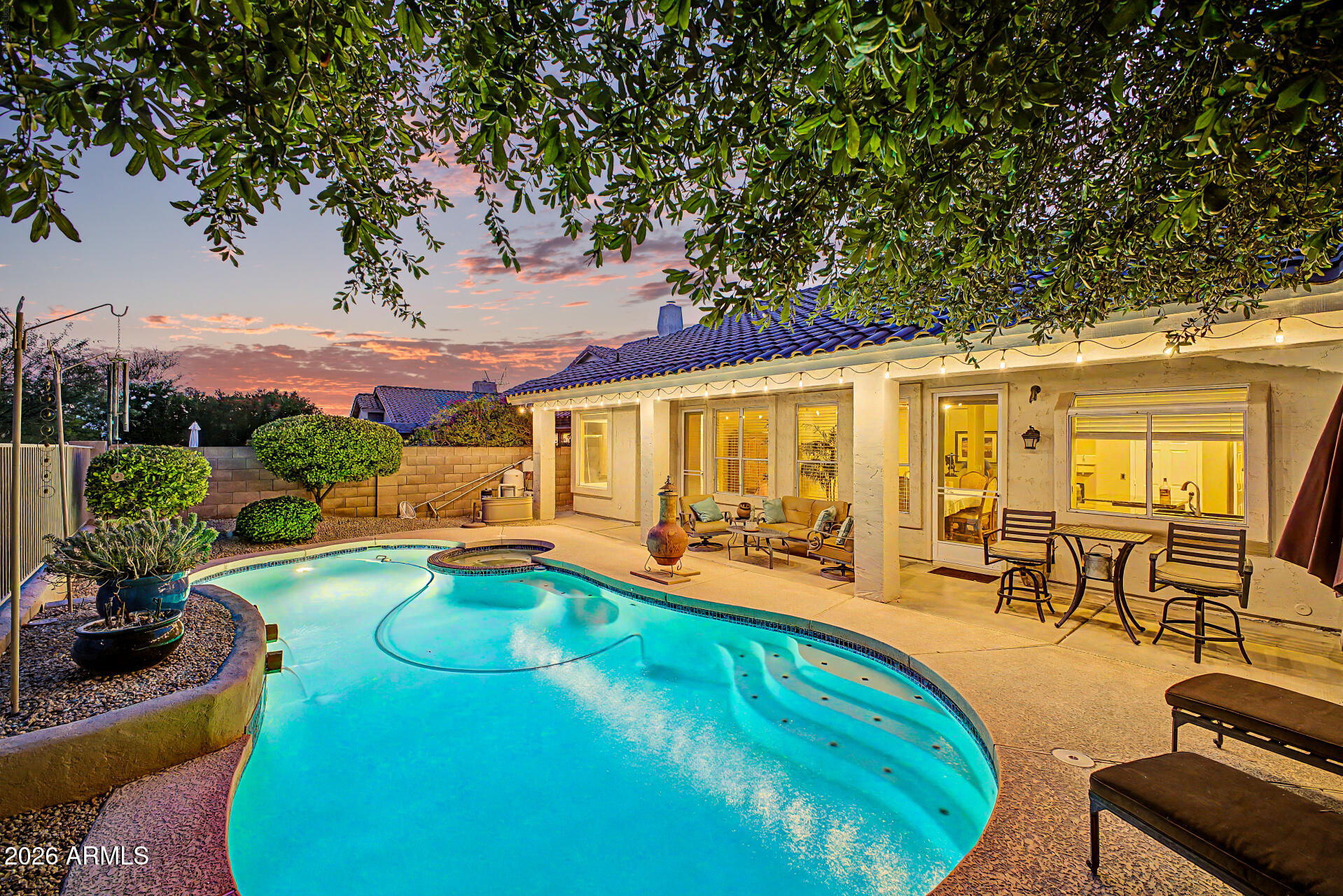 4309 East Rancho Caliente Drive Cave Creek, AZ 85331 - Photo 22 of 37 an outdoor space with patio furniture