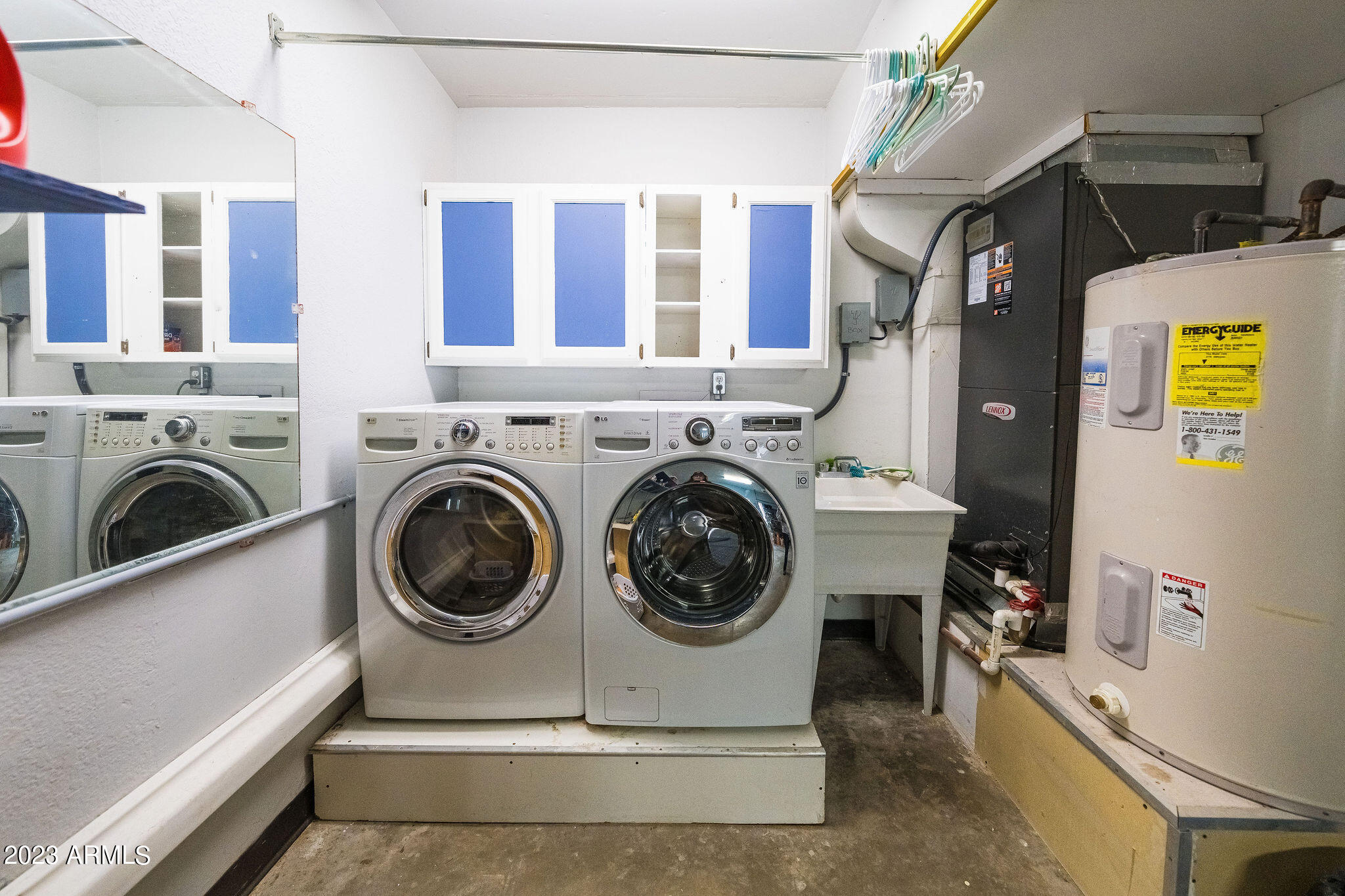 686 Manolete Court Rio Rico, AZ 85648 - Photo 35 of 46 washer/dryer with storage