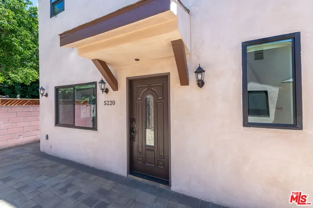 a view of front door of a house
