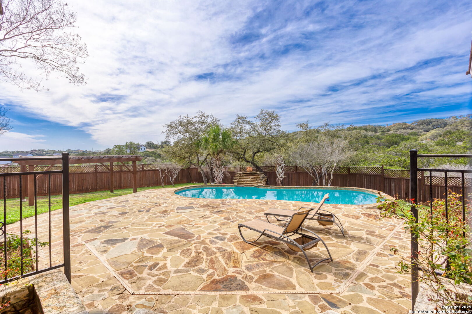 192 County Road 2812 Mico, TX 78056 - Photo 36 of 47 a view of swimming pool with a lounge chair