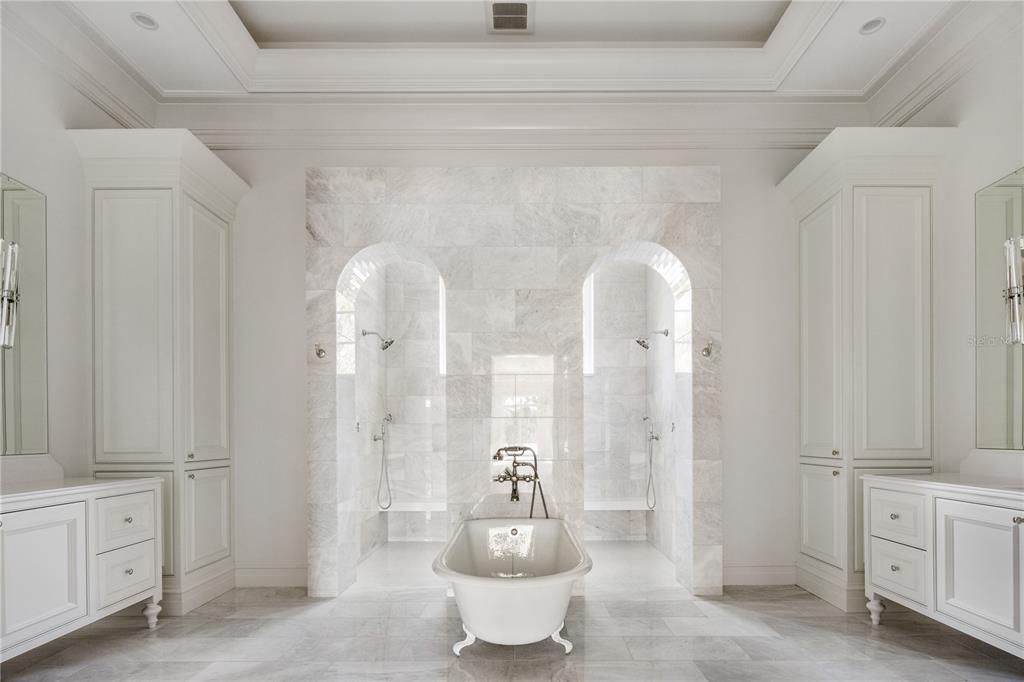 8570 Northwest 31st Lane Road Ocala, FL 34482 - Photo 36 of 53 a bathroom with a double vanity sink toilet and shower