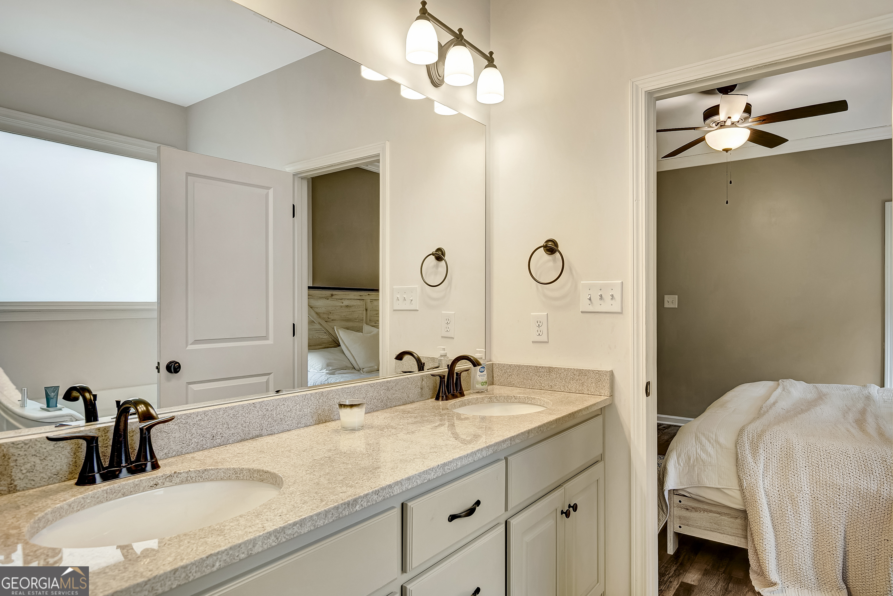 149 Raymond Carson Street Newnan, GA 30263 - Photo 27 of 42 Double vanity- with Comfort height granite countertops