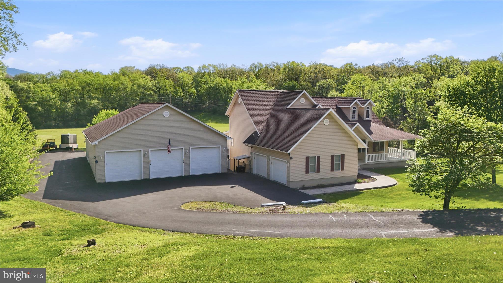 13605 McKenzie Tower Road Southwest Cumberland, MD 21502 - Photo 2 of 63 an aerial view of a house
