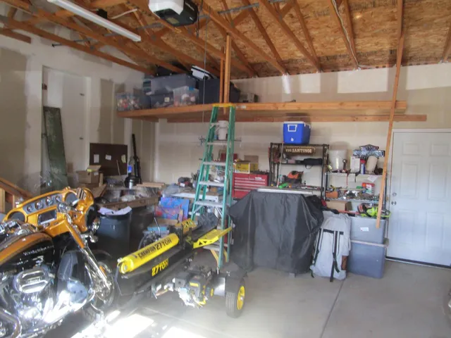 a view of storage and utility room