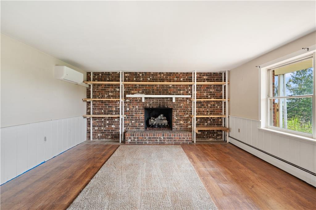 348 McCleary Road Hookstown, PA 15050 - Photo 18 of 41 an empty room with windows and fireplace