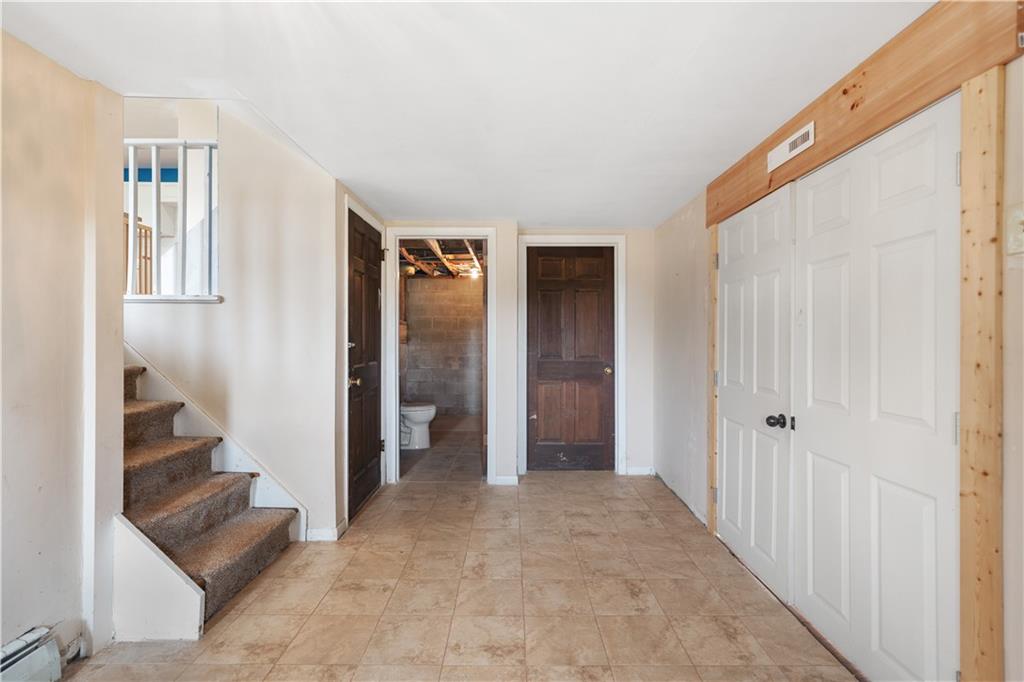 348 McCleary Road Hookstown, PA 15050 - Photo 38 of 41 a view of a hallway with wooden floor and entryway