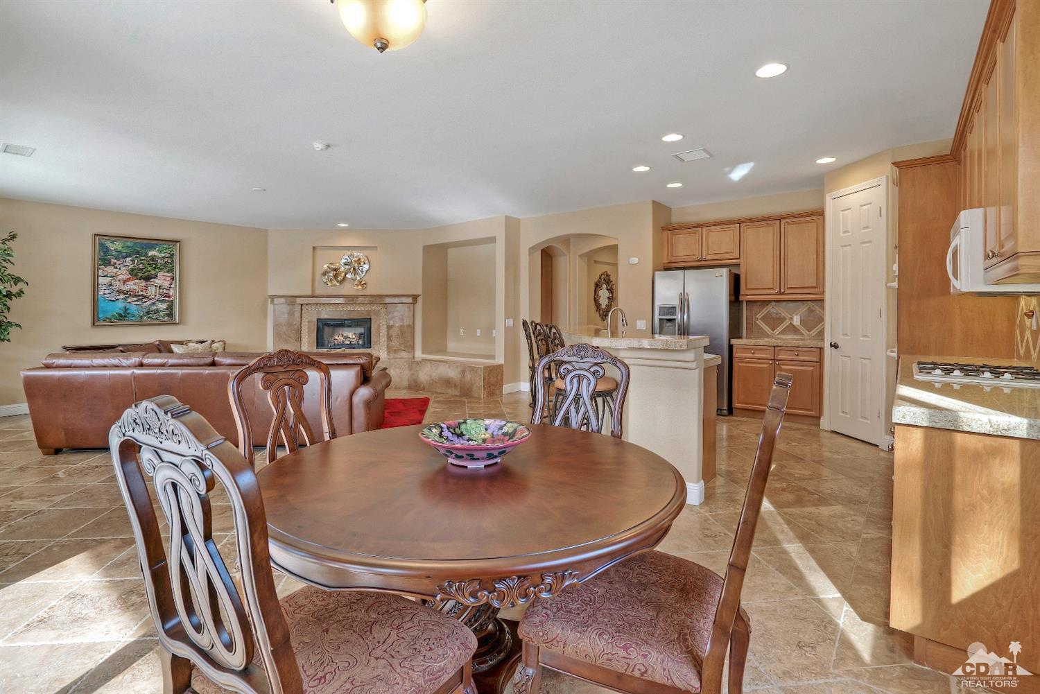 186 Via Milano Rancho Mirage, CA 92270 - Photo 12 of 24 a view of a dining room with furniture