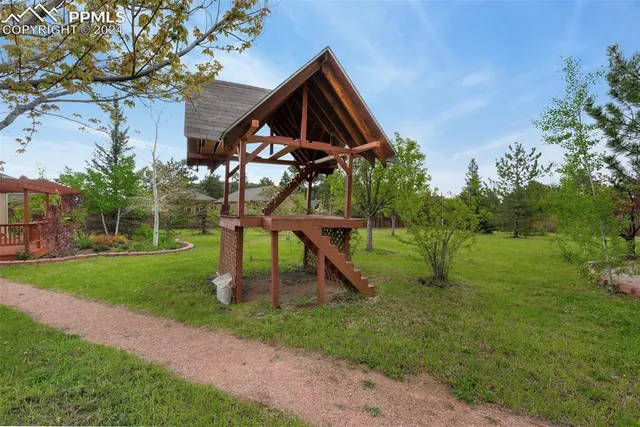a view of outdoor space and yard